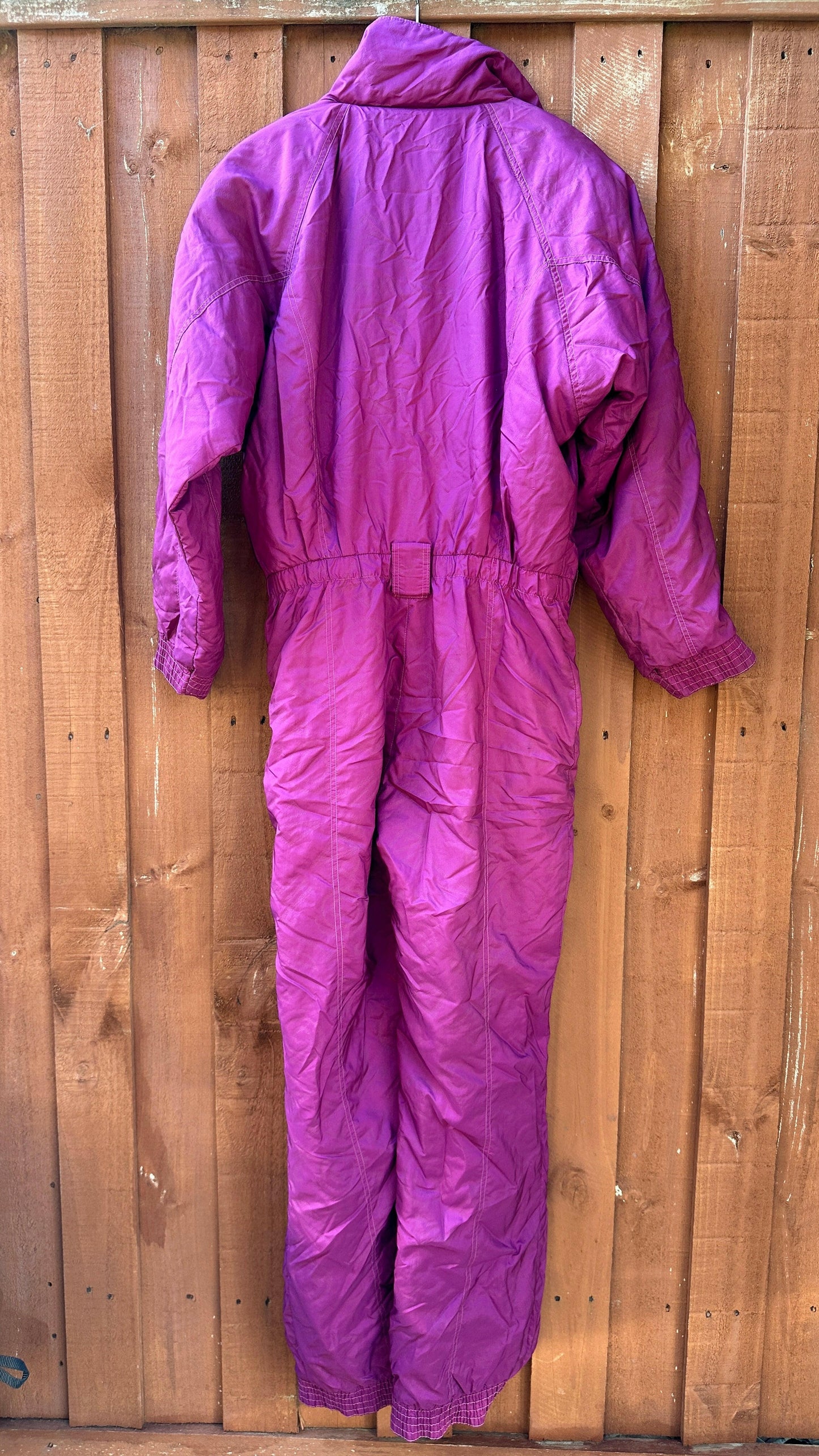 Biting Purple Vintage Ski Suit.
