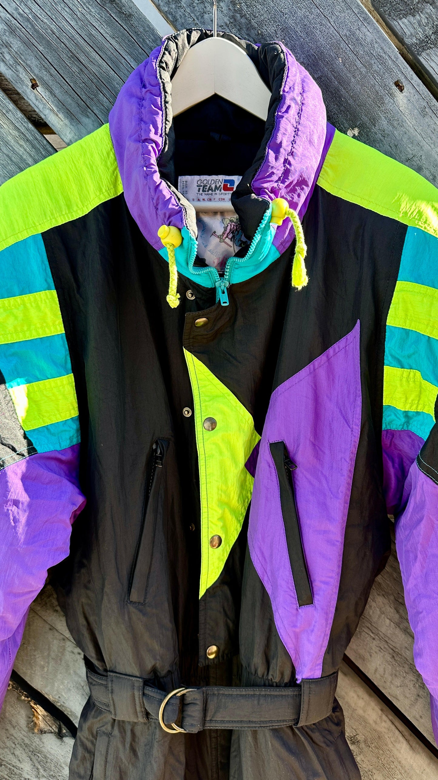 Golden Team Himalayas Vintage Snow Suit.