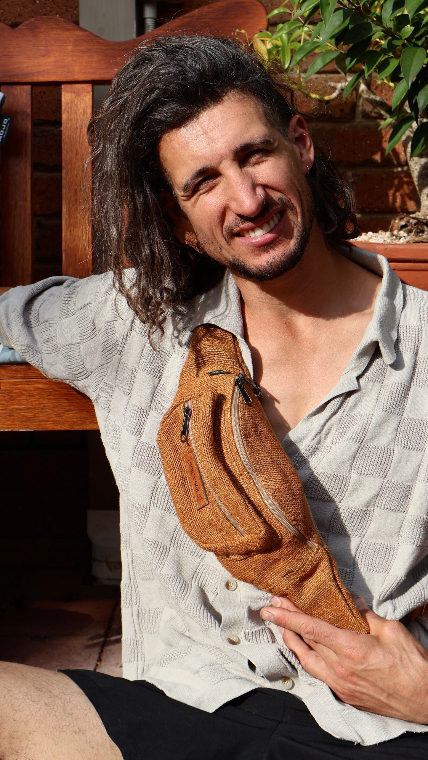 Hemp Bum Bag - Turmeric
