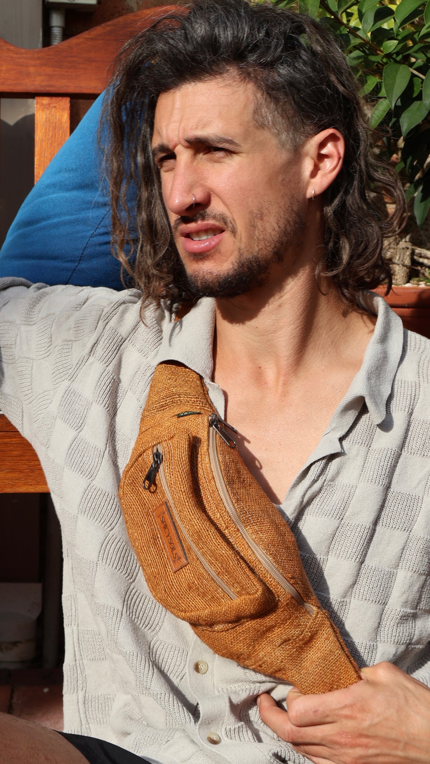 Hemp Bum Bag - Turmeric