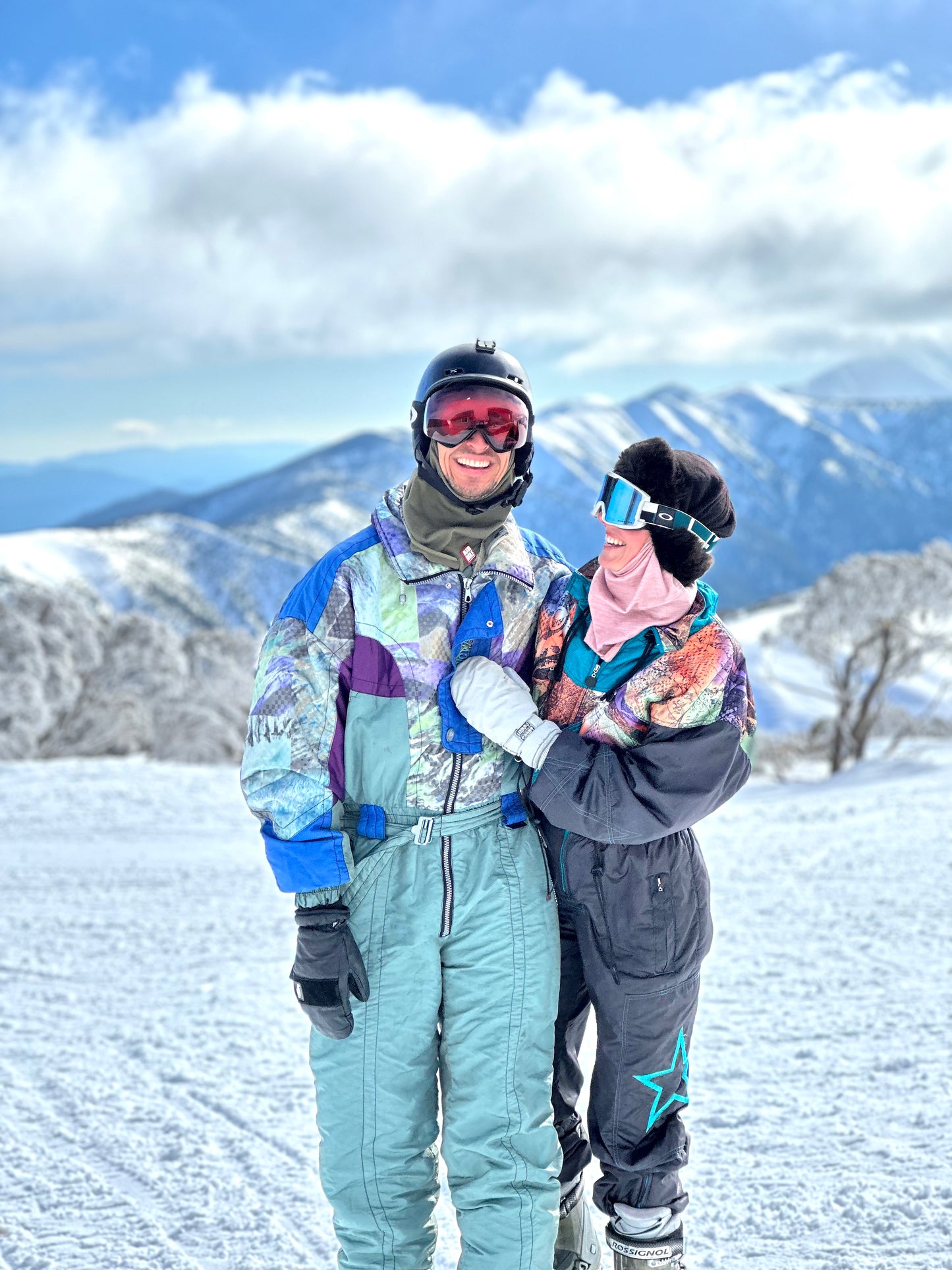 Outer Space Snow Suit.