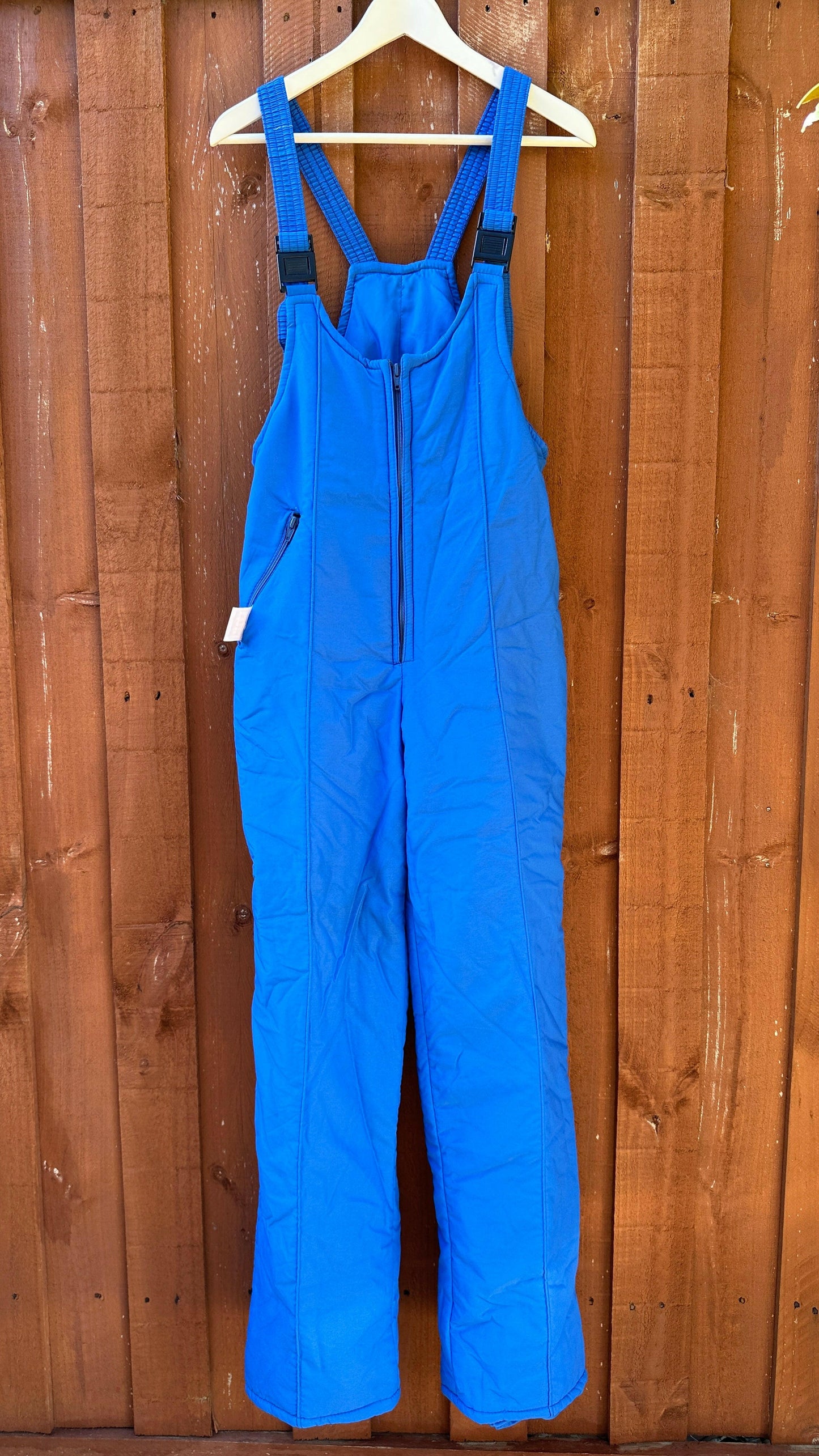 Bitti Blue Vintage Ski Overalls.