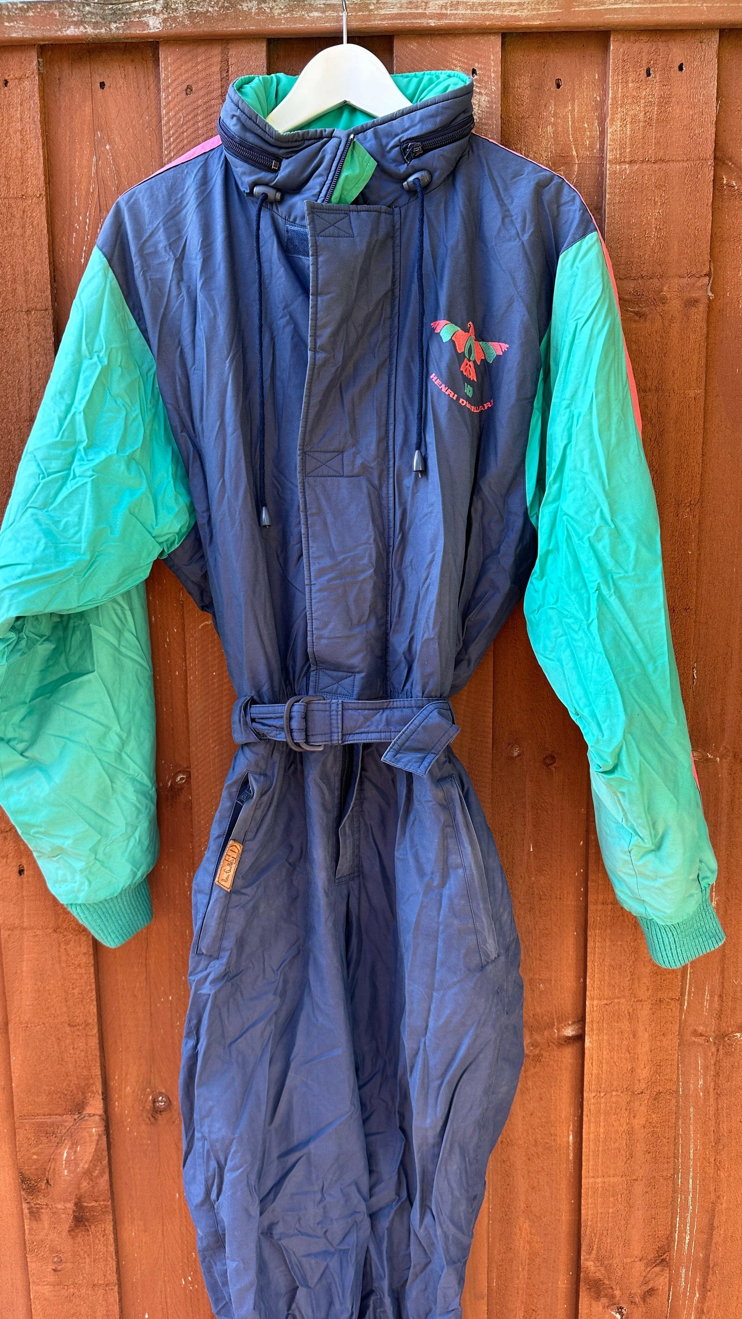 Henri Duvillard Vintage Snow Suit.