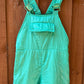 Mint Green Vintage Ski Overalls.