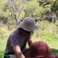 Beige Hemp Hat - Regular Brim