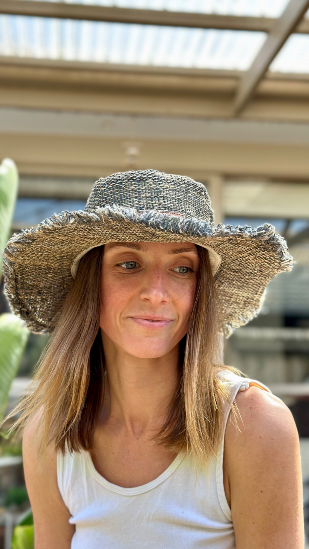 Charcoal Hemp Hat - Pure Hemp.