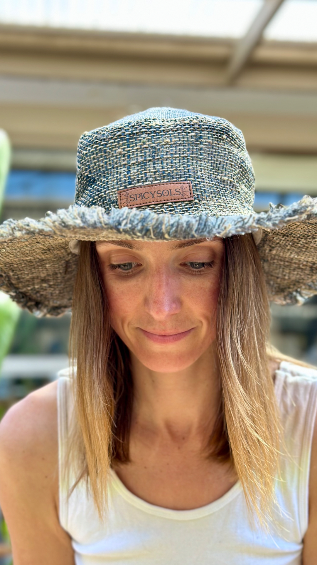 Charcoal Hemp Hat - Pure Hemp.