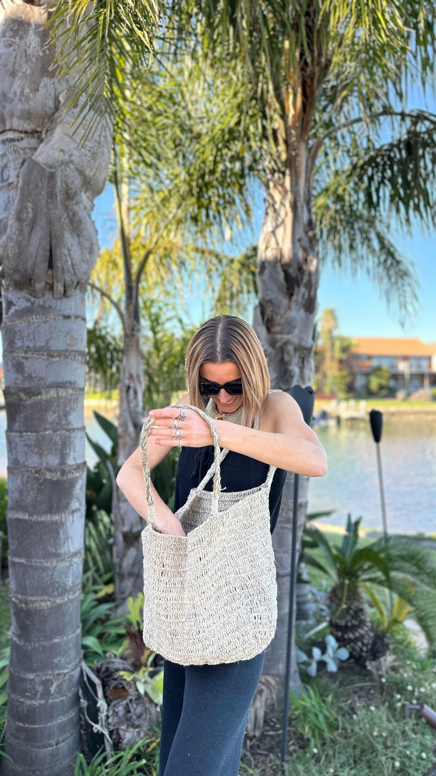 Handwoven Tote Bag.