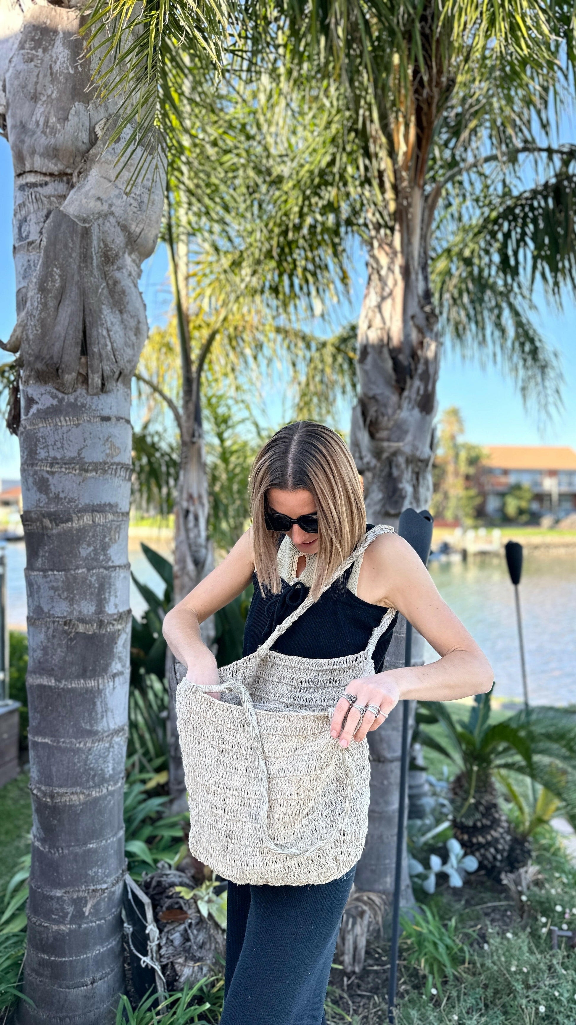 Handwoven Tote Bag.