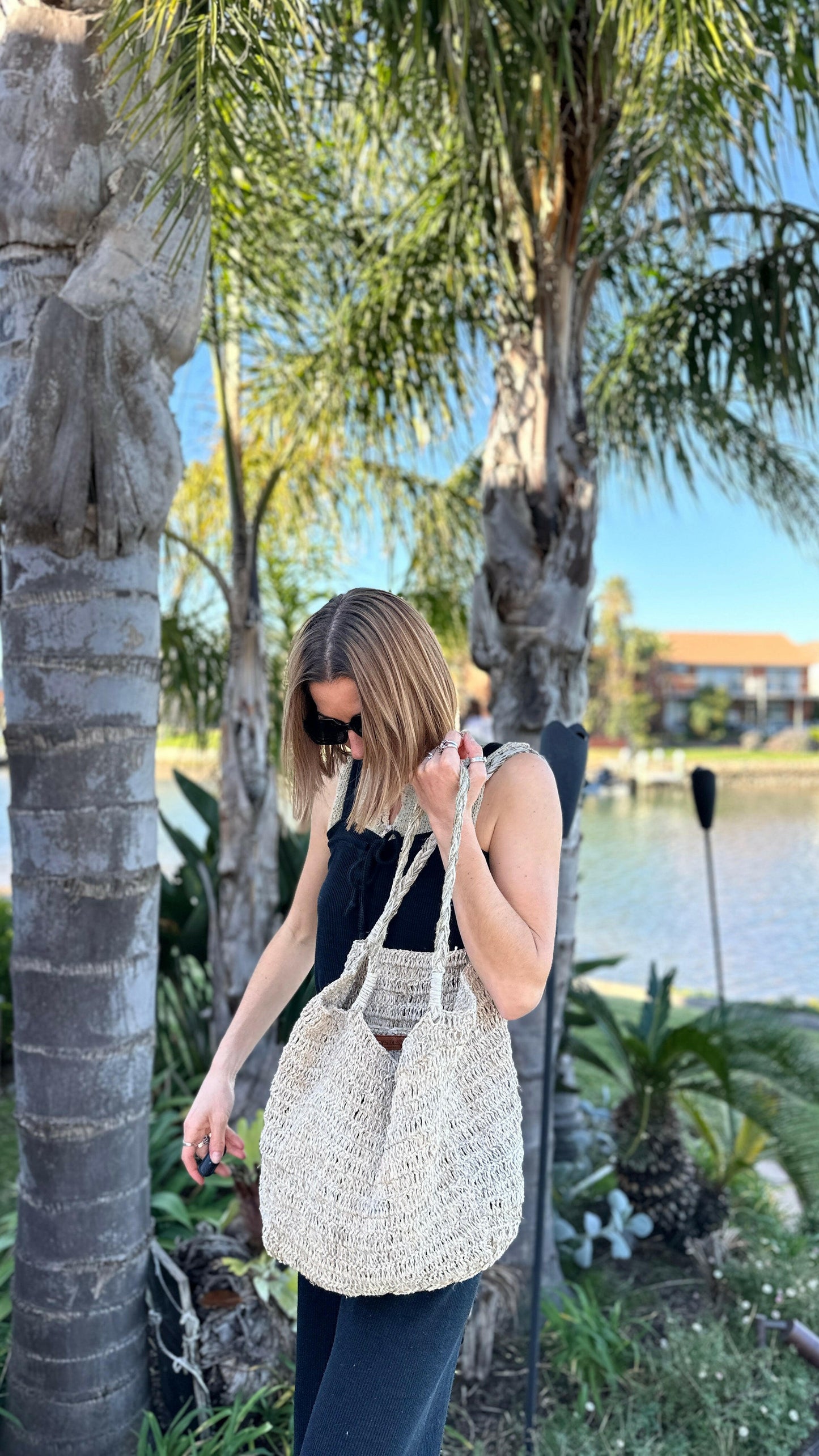 Handwoven Tote Bag.