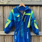 Vintage Ski Pro Blue Snow Suit.