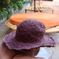 Brown Hemp Hat - Wide Brim