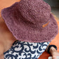 Brown Hemp Hat - Wide Brim